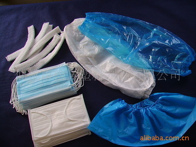 仙桃市松青塑料制品 專業供應優質PE/CPE一次性袖套，手工與機制可選，廠家成本價直銷