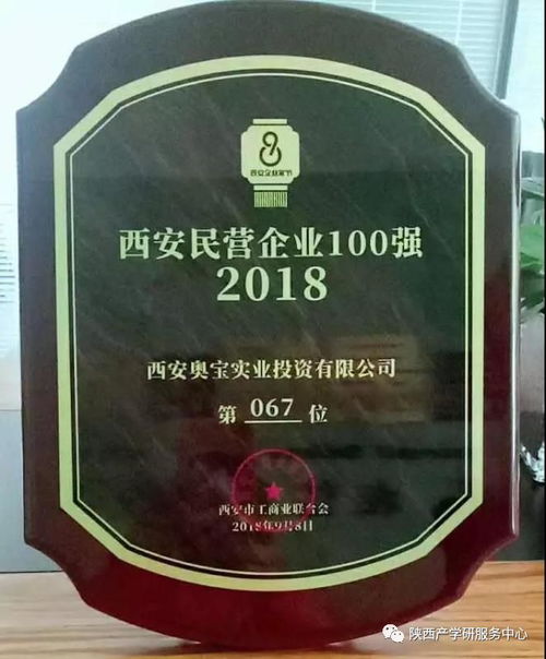 奧寶實(shí)業(yè)榮登西安民營(yíng)企業(yè)百?gòu)?qiáng)榜 化工產(chǎn)品銷(xiāo)售領(lǐng)域的卓越風(fēng)采